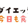 放蕩ダイエッター、今日も食べる