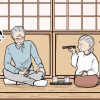 ぶきっちょ夫とにこにこ妻