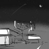 雨に濡れて幸せそうに二人(ネーム)