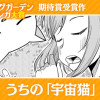 うちの「宇宙猫」