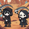 グリムちゃんとリーパーさん