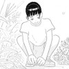 オンブバッタ